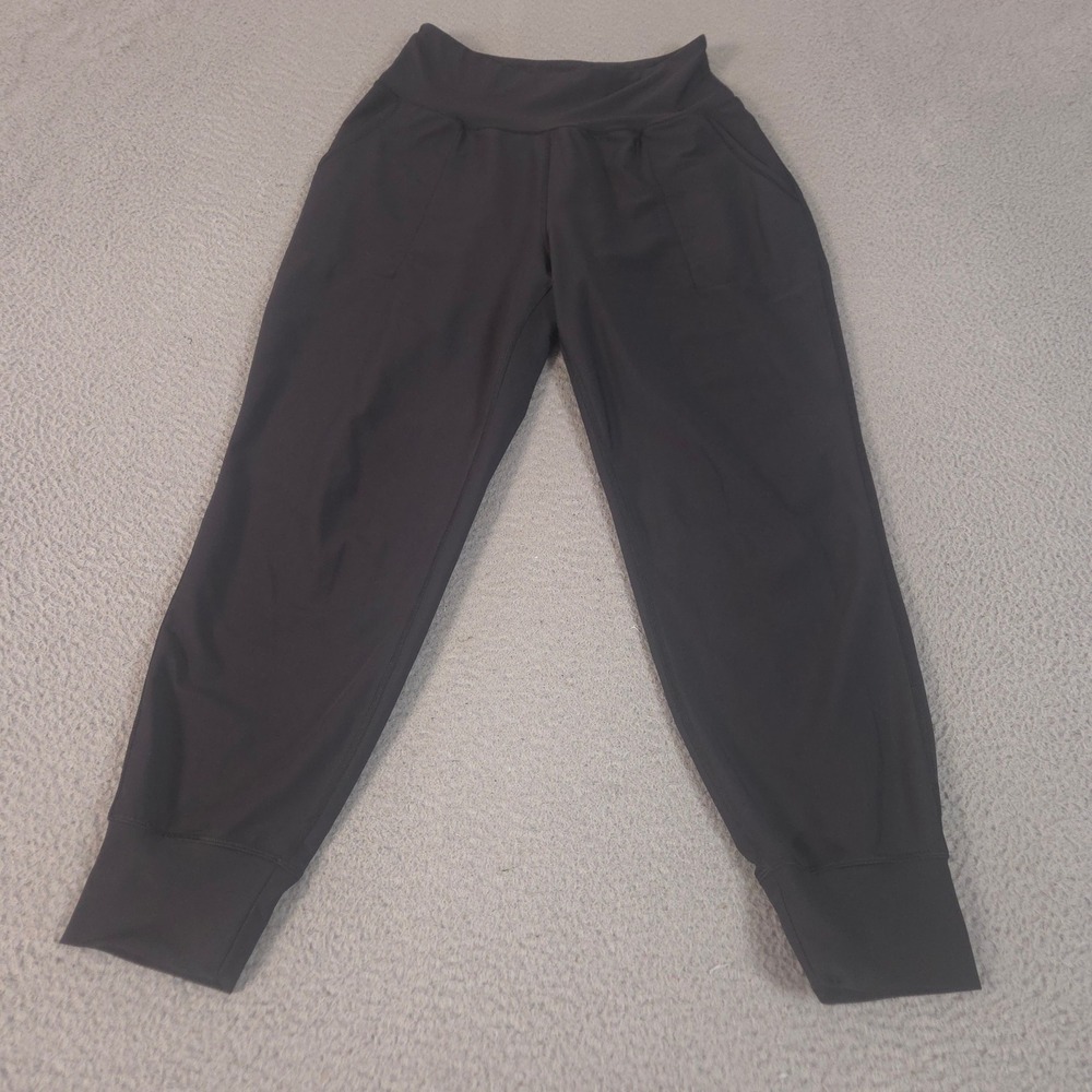Old Navy Pants Womens Large Black PowerSoft 7/8 High-Waisted Tapered Leg Joggers